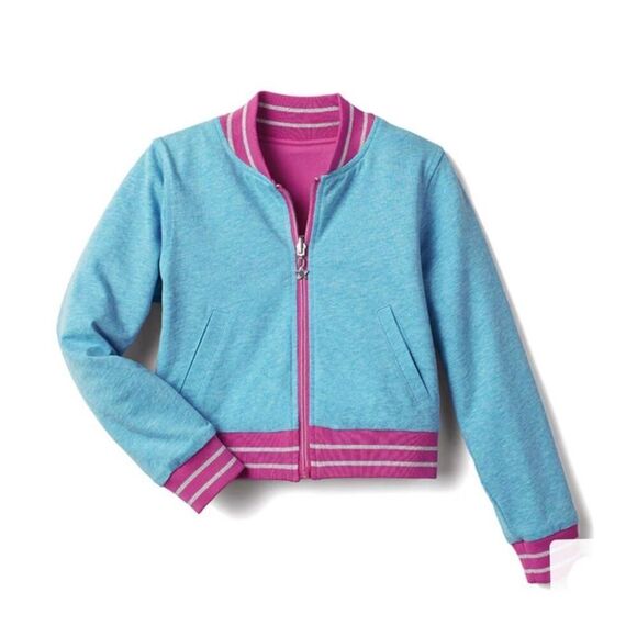 American Girl Truly Me Varsity Bomber Reversible Jacket - Picture 2 of 14